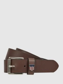 Gant Gürtel Aus Büffelleder - Mittelbraun