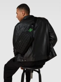 BALR. Bauchtasche Mit Label-Details Modell 'WAISTPACK' - Schwarz