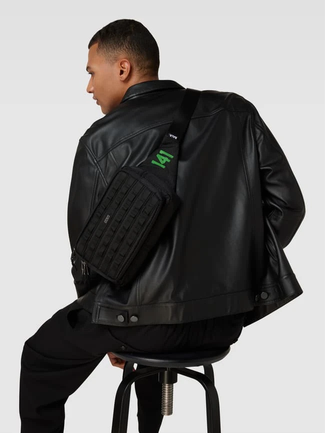 BALR. Bauchtasche Mit Label-Details Modell 'WAISTPACK' - Schwarz 1 BALR. Bauchtasche Mit Label-Details Modell 'WAISTPACK' - Schwarz