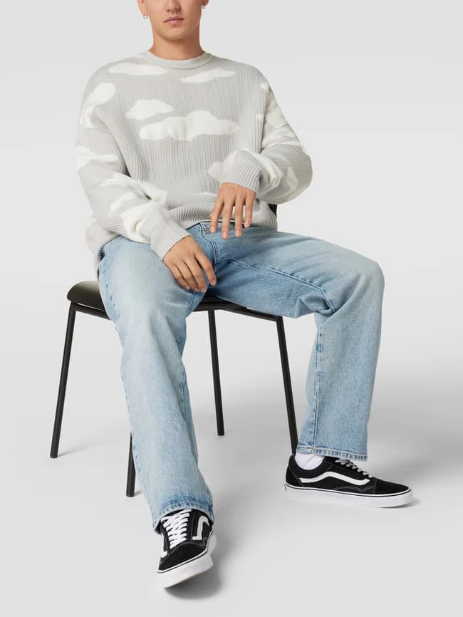 REVIEW Jeans Mit Kontrastnähten - Blau 1 REVIEW Jeans Mit Kontrastnähten - Blau