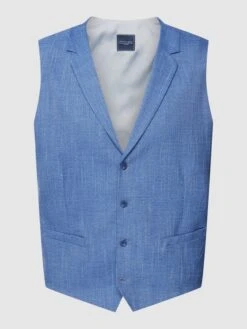 Christian Berg Men Weste Mit Viskose-Anteil Modell 'GERRY' - Royalblau