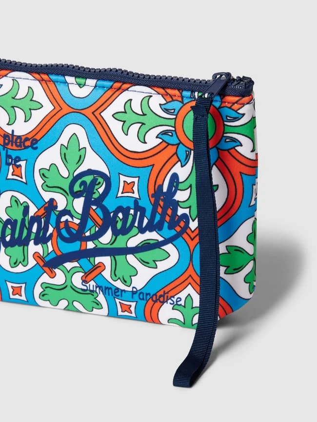 MC2 Saint Barth Kulturtasche Mit Allover-Muster Modell 'ALINE SPONGE' - Orange 2 MC2 Saint Barth Kulturtasche Mit Allover-Muster Modell 'ALINE SPONGE' - Orange – Bild 2