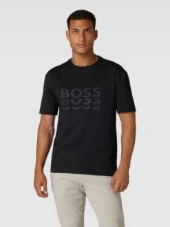 BOSS Green T-Shirt Mit Label-Details - Schwarz -Herrenbekleidung Angebote 6525ahqk6l0j2k9m9sq4ch27a54l4lae654k4di36d3l0ha6718lae1oa5838gab6ko5ck9p9t34qj1k853m6eb174ojec316hij6d1k6oqj6ohl6dgj6d1i69i36c9kc4sm6c8