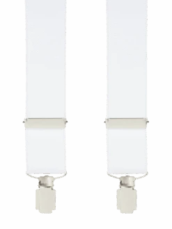 Willen Hosenträger In X-Form - Weiß