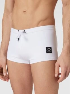 Karl Lagerfeld Beachwear Badehose Mit Label-Patch - Weiß -Herrenbekleidung Angebote 652lagq660o4sl236gqkacah8t4jee26a4ok4l278t1j6dac7574qeaf71a4cjhl6t15al1k9944ekhg9d3m4cj26dh6aohm74om8p9kccojceb56hj3ip9kcdhj8db560qj4p0