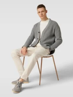 Clarks Desert Boots Aus Wildleder Modell 'DESERT BOOT' - Hellgrau