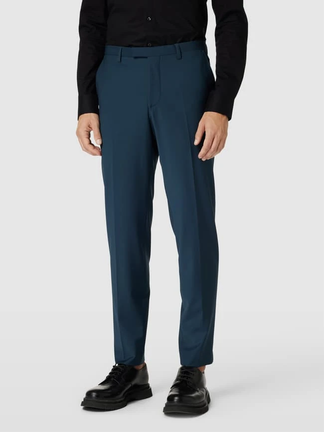 Cinque Anzughose Mit Haken- Und Reißverschluss Modell 'Monopoli' - Petrol 4 Cinque Anzughose Mit Haken- Und Reißverschluss Modell 'Monopoli' - Petrol – Bild 4