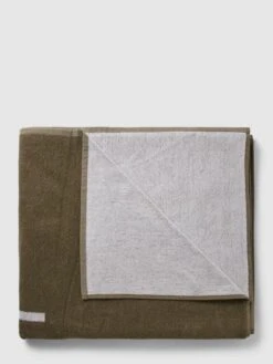 Calvin Klein Underwear Handtuch Mit Label-Print - Olivgrün