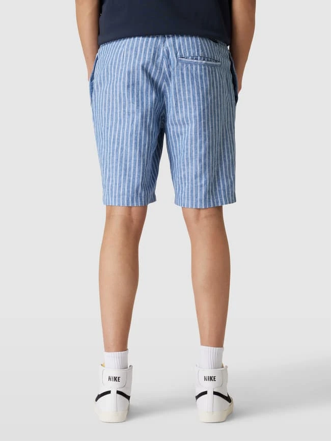 Tom Tailor Denim Regular Fit Bermudas Mit Streifenmuster - Blau 5 Tom Tailor Denim Regular Fit Bermudas Mit Streifenmuster - Blau – Bild 5
