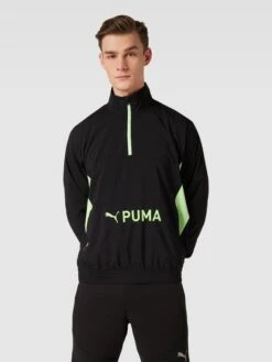 PUMA PERFORMANCE Sweatshirt Mit Kurzem Reißverschluss Modell 'Woven' - Schwarz -Herrenbekleidung Angebote 68pk2cag8tb4odi29d5kei9j8pb42gqia984mjql75136ladaoojchah74pk6c28950jejho9gskkhih88o6cd36c4qjcohn75gj2opk65im6o9oclij2or6cpijgcpi6tijioo