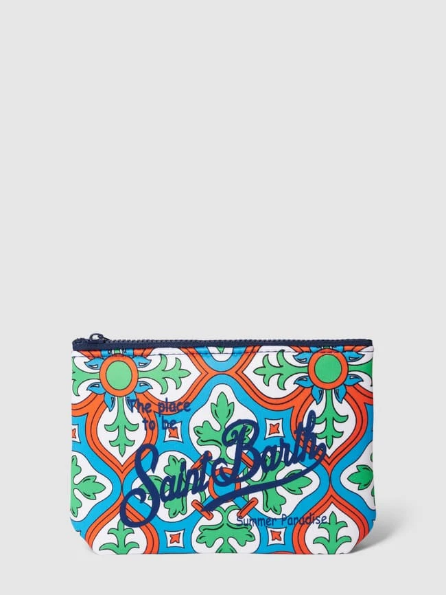 MC2 Saint Barth Kulturtasche Mit Allover-Muster Modell 'ALINE SPONGE' - Orange 1 MC2 Saint Barth Kulturtasche Mit Allover-Muster Modell 'ALINE SPONGE' - Orange