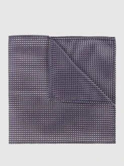 Willen Einstecktuch Aus Seide - Flieder