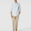 Gant Regular Fit Freizeithemd Mit Streifenmuster Modell 'OXFORD' - Hellblau