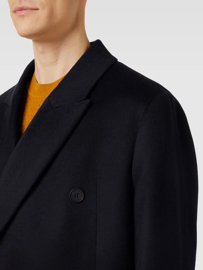Drykorn Mantel Mit Reverskragen Modell 'Skye' - Dunkelblau 3 Drykorn Mantel Mit Reverskragen Modell 'Skye' - Dunkelblau – Bild 3