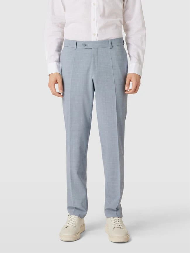 Carl Gross Anzughose Mit Allover-Muster Modell 'Shiver' - Hellblau 4 Carl Gross Anzughose Mit Allover-Muster Modell 'Shiver' - Hellblau – Bild 4