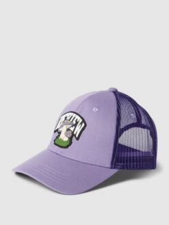 REVIEW Trucker Cap Mit Motiv-Patch - Flieder