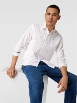 Pepe Jeans Slim Fit Freizeithemd Mit Streifenmuster Modell 'LYNTON' - Weiß -Herrenbekleidung Angebote 698jigpla14j4j2b8d848h1h74okqkig9t952jhk9d4l2kqm911l4ga789558e9gala30l1m8l43agih9l3jiphh70o68p9p64o3idhk6lhmae9nc8p32cpg6di68p1o65i38e0