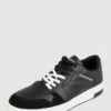 Calvin Klein Jeans Sneaker Aus Veloursleder Und Synthetik - Schwarz