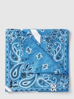 MC2 Saint Barth Strandtuch Mit Allover-Muster Modell 'AIDAN' - Blau