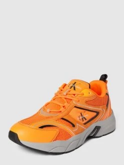 Calvin Klein Jeans Sneaker Mit Label-Print - Orange