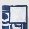 Zeybra Handtuch Mit Allover-Muster Modell 'Telo Mare' - Marineblau