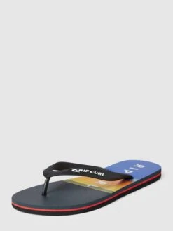 Rip Curl Slides Mit Zehentrenner - Schwarz