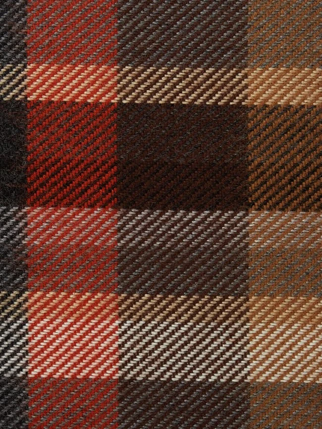 Fraas Schal Mit Tartan-Karo - Mittelgrau 3 Fraas Schal Mit Tartan-Karo - Mittelgrau – Bild 3