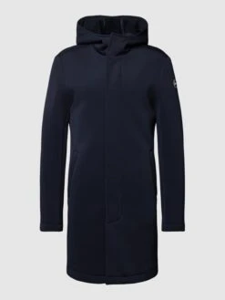 Colmar Originals Mantel Mit Verdeckter Knopfleiste - Marineblau