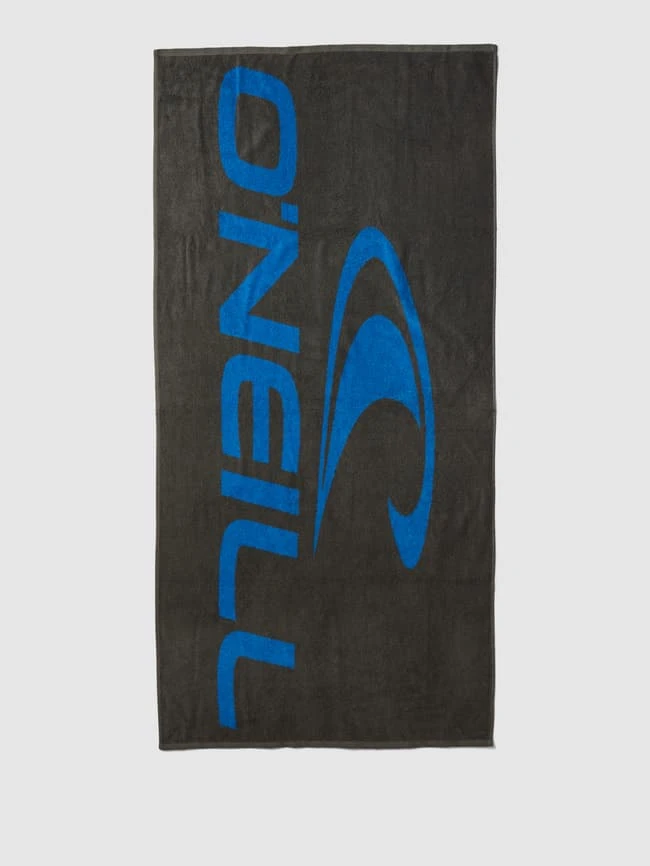 ONeill Handtuch Mit Label-Print Modell 'SEAWATER' - Dunkelgrau 3 ONeill Handtuch Mit Label-Print Modell 'SEAWATER' - Dunkelgrau – Bild 3