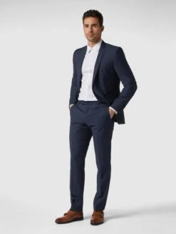 JOOP! SHOES Double Monk Straps Aus Leder Modell 'Kleitos' - Cognac