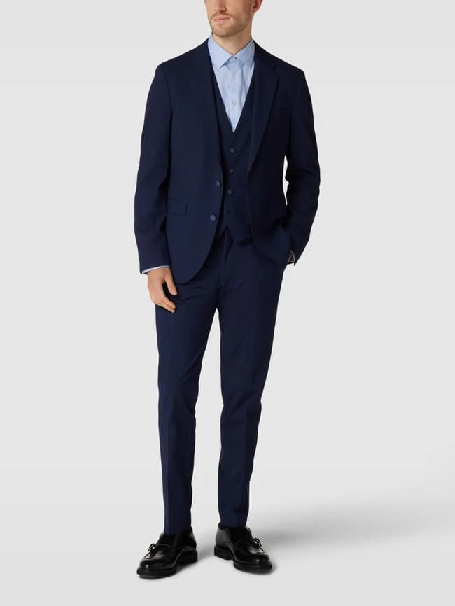 MCNEAL Hose Mit Bügelfalten - Marineblau 1 MCNEAL Hose Mit Bügelfalten - Marineblau