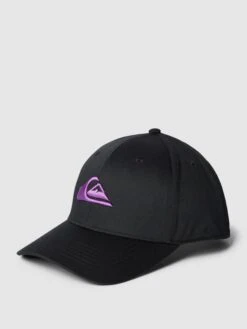 Quiksilver Basecap Mit Label-Detail Modell 'DECADES' - Schwarz