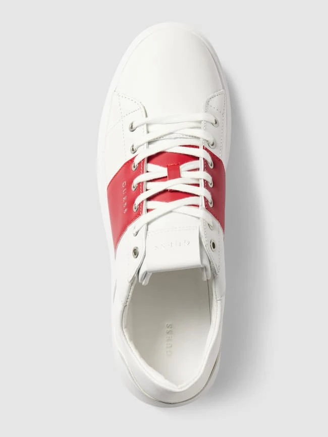 Guess Sneaker Mit Kontrastbesatz Modell 'VIBO' - Weiß 4 Guess Sneaker Mit Kontrastbesatz Modell 'VIBO' - Weiß – Bild 4