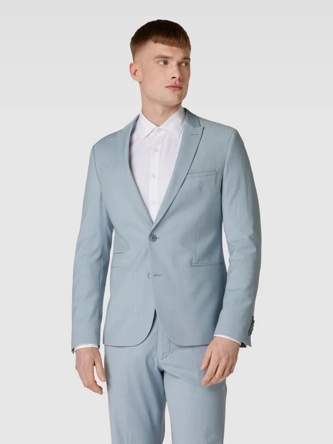 Drykorn Sakko Mit Reverskragen Modell 'Irving' - Eisblau 4 Drykorn Sakko Mit Reverskragen Modell 'Irving' - Eisblau – Bild 4