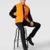 FIRE + ICE Steppweste Mit Stehkragen Modell 'VENTO' - Orange