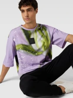 BOSS Green T-Shirt Mit Label-Patch Modell 'Timono Lotus' - Flieder -Herrenbekleidung Angebote 6kp4olac6t4j8cpp68s3cj9m6d54ge1i993jiki28os4oh1na91kmhhn851kskq4a53j0k1ga154ad2m84o30php70r66d3165j32p9k69h6ce1n70q30e1o6gs34d9kcor62pg