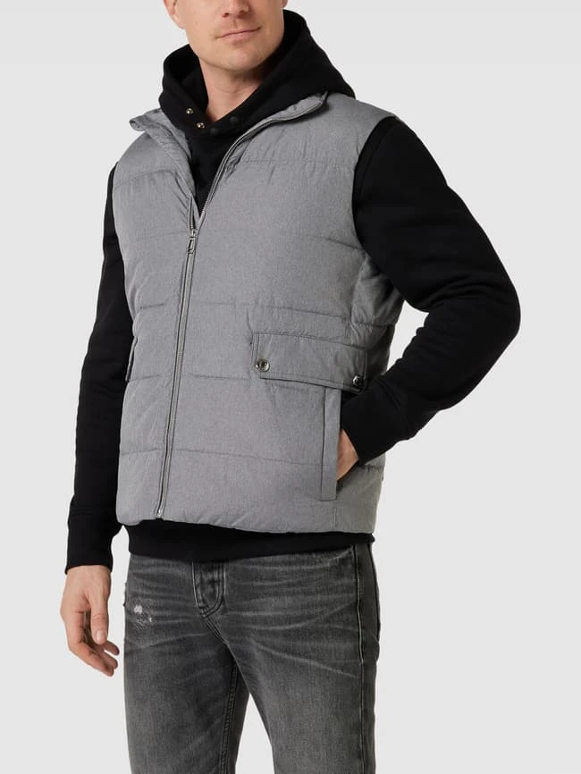 JOOP! Collection Steppweste Mit Stehkragen Modell 'Benn' - Hellgrau 4 JOOP! Collection Steppweste Mit Stehkragen Modell 'Benn' - Hellgrau – Bild 4