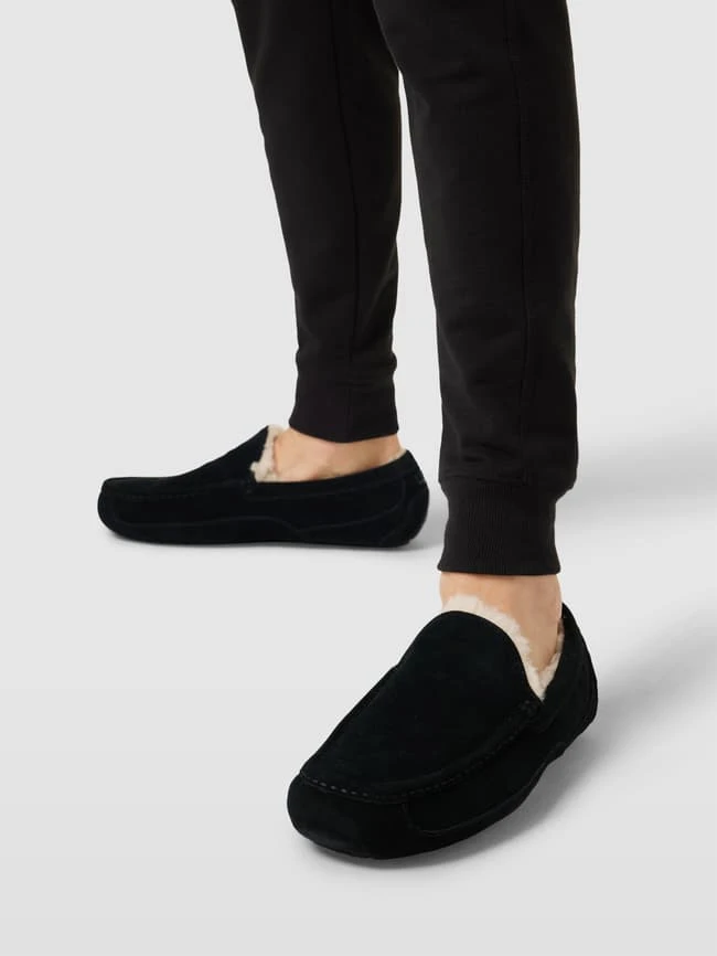 UGG Mokassins Aus Leder - Schwarz 1 UGG Mokassins Aus Leder - Schwarz