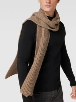 Cinque Schal Mit Label-Detail Modell 'Muziano' - Taupe