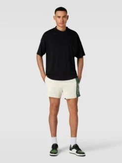 Ellesse Shorts Mit Seitlichen Eingrifftaschen - Beige