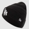 New Era Beanie Mit 'LA Dodgers'-Stickerei - Schwarz
