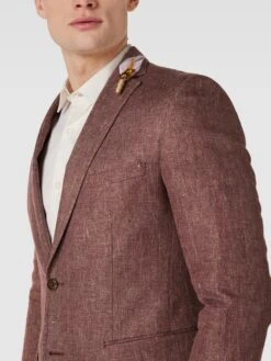 CG - Club Of Gents 2-Knopf-Sakko Mit Leinen Modell 'Paul' - Rot -Herrenbekleidung Angebote 6l34gc296t842dpi9h84ogpn65736h9i99844c2l61342iacaoplccia6h8jglia9l138gqi95436lig70o62dpm65ijgd1h68qjccpk6lh64oj56hj6co9l71j64oj26gs62oo