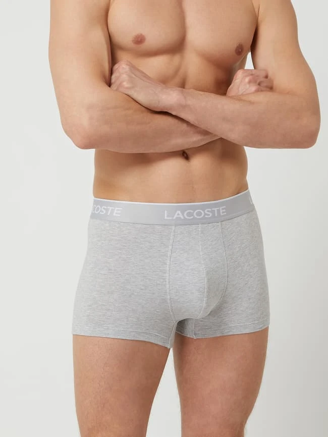 Lacoste Trunks Mit Label-Details Im 3er-Pack - Hellgrau 2 Lacoste Trunks Mit Label-Details Im 3er-Pack - Hellgrau – Bild 2