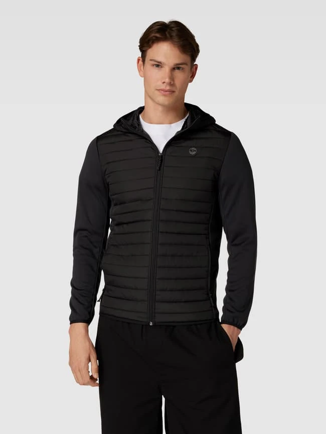 Jack & Jones Jacke Mit Stepp-Einsatz Modell 'QUILTED' - Schwarz 4 Jack & Jones Jacke Mit Stepp-Einsatz Modell 'QUILTED' - Schwarz – Bild 4