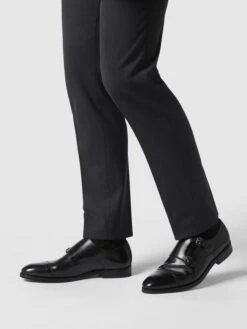 JOOP! SHOES Double Monk Straps Aus Leder Modell 'Kleitos' - Schwarz