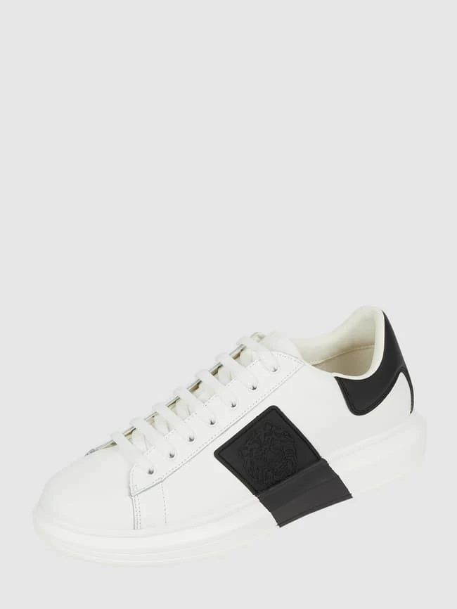 Guess Sneaker Aus Leder Modell 'Salerno' - Weiß 1 Guess Sneaker Aus Leder Modell 'Salerno' - Weiß