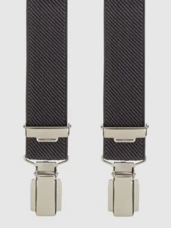 Lloyd Men's Belts Hosenträger In X-Form - Dunkelgrau