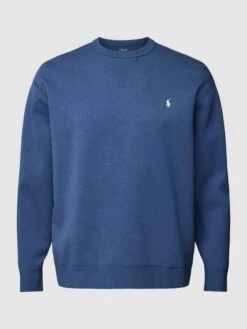 Polo Ralph Lauren Big & Tall PLUS SIZE Sweatshirt Mit Logo-Stitching - Blau Meliert
