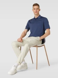Bugatti Poloshirt Mit Polokragen - Jeans