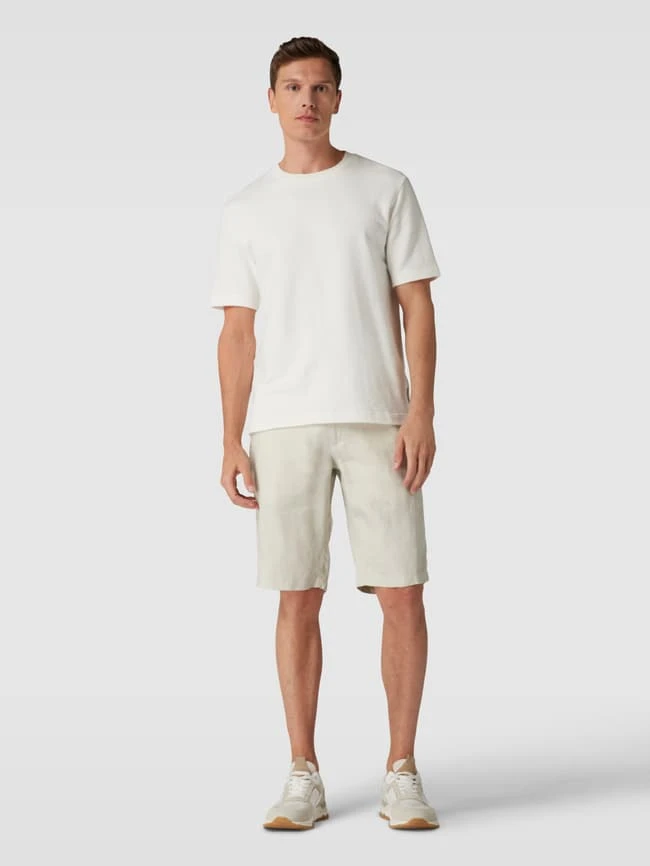 Marc O'Polo Shorts Aus Leinen Mit Seitlichen Eingrifftaschen Modell 'Reso' - Sand 1 Marc O'Polo Shorts Aus Leinen Mit Seitlichen Eingrifftaschen Modell 'Reso' - Sand